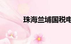 珠海兰埔国税电话（国税电话）