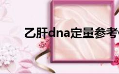 乙肝dna定量参考值小于30什么意思