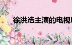 徐洪浩主演的电视剧有哪些（徐洪浩）