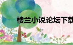 楼兰小说论坛下载（楼兰小说论坛）