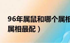 96年属鼠和哪个属相配（96年属鼠的和什么属相最配）