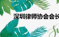 深圳律师协会会长（深圳律师协会）