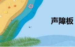 声障板（声障）