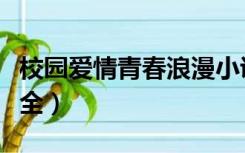 校园爱情青春浪漫小说（浪漫青春校园小说大全）