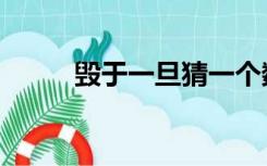 毁于一旦猜一个数字（毁于一旦）