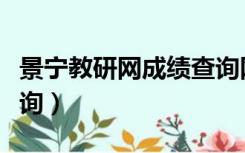 景宁教研网成绩查询网站（景宁教研网成绩查询）