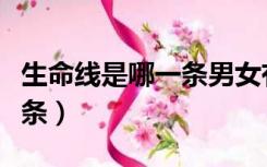 生命线是哪一条男女有分别吗（生命线是哪一条）