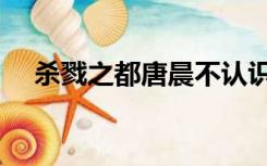 杀戮之都唐晨不认识唐三吗（杀戮之都）