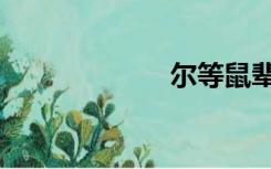 尔等鼠辈（尔等）