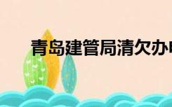 青岛建管局清欠办电话（青岛建管局）
