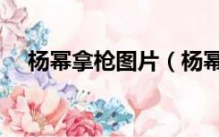 杨幂拿枪图片（杨幂合成图打枪专用图）