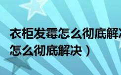 衣柜发霉怎么彻底解决黑如何去除（衣柜发霉怎么彻底解决）