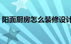 阳面厨房怎么装修设计（厨房怎么装修设计）