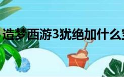 造梦西游3犹绝加什么宝石（造梦西游3犹绝）