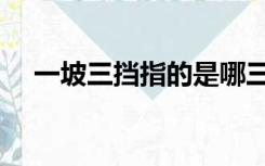 一坡三挡指的是哪三档图片（一坡三挡）