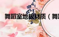 舞蹈室地板材质（舞蹈室一般用什么地板）