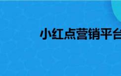 小红点营销平台（小红点官网）