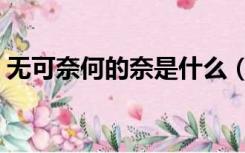 无可奈何的奈是什么（无可奈何的奈的意思）