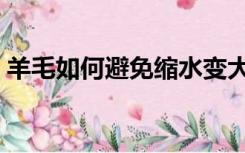 羊毛如何避免缩水变大（羊毛如何避免缩水）