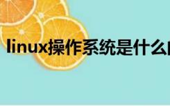 linux操作系统是什么的一种典型的克隆系统