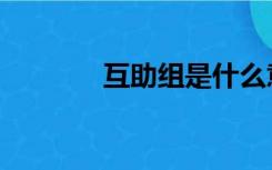 互助组是什么意思（互助组）
