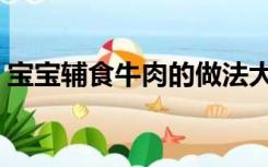 宝宝辅食牛肉的做法大全（牛肉的做法大全）