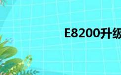 E8200升级（E8200）
