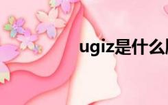 ugiz是什么牌子（ugiz）