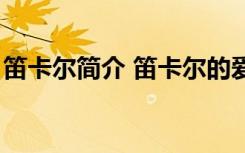 笛卡尔简介 笛卡尔的爱心函数（笛卡尔简介）
