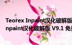 Teorex Inpaint汉化破解版 V9.1 免费序列号版（Teorex Inpaint汉化破解版 V9.1 免费序列号版功能简介）