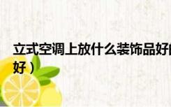 立式空调上放什么装饰品好的图（立式空调上放什么装饰品好）