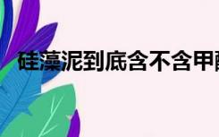 硅藻泥到底含不含甲醛（硅藻泥含甲醛吗）