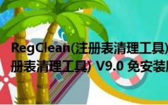 RegClean(注册表清理工具) V9.0 免安装版（RegClean(注册表清理工具) V9.0 免安装版功能简介）
