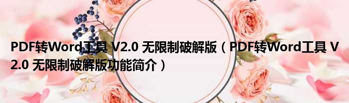pdf万能转换器(pdf转换成word)v9.00 汉化绿色_word 转换 pdf_万能word转换成pdf转换器破解版