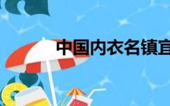 中国内衣名镇宜山（中国内衣）