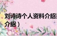 刘诗诗个人资料介绍吴奇隆（刘诗诗个人资料介绍）