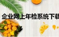 企业网上年检系统下载（企业网上年检系统）