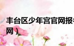丰台区少年宫官网报名入口（丰台区少年宫官网）