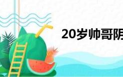 20岁帅哥阴茎上的毛发