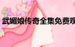 武媚娘传奇全集免费观看（武媚娘传奇全集）