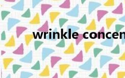 wrinkle concentrate是什么意思