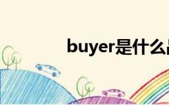 buyer是什么品牌（buyer）