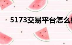 5173交易平台怎么样（5713交易平台）