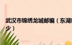 武汉市锦绣龙城邮编（东湖新技术开发区锦绣龙城邮编是多少）