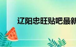 辽阳忠旺贴吧最新（辽阳忠旺贴吧）