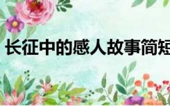 长征中的感人故事简短（长征中的感人故事）