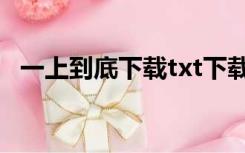 一上到底下载txt下载（一上到底txt下载）