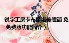 锐字工房卡布奇诺美瞳简 免费版（锐字工房卡布奇诺美瞳简 免费版功能简介）