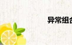异常组合服务器