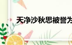 天净沙秋思被誉为什么（天净沙秋）